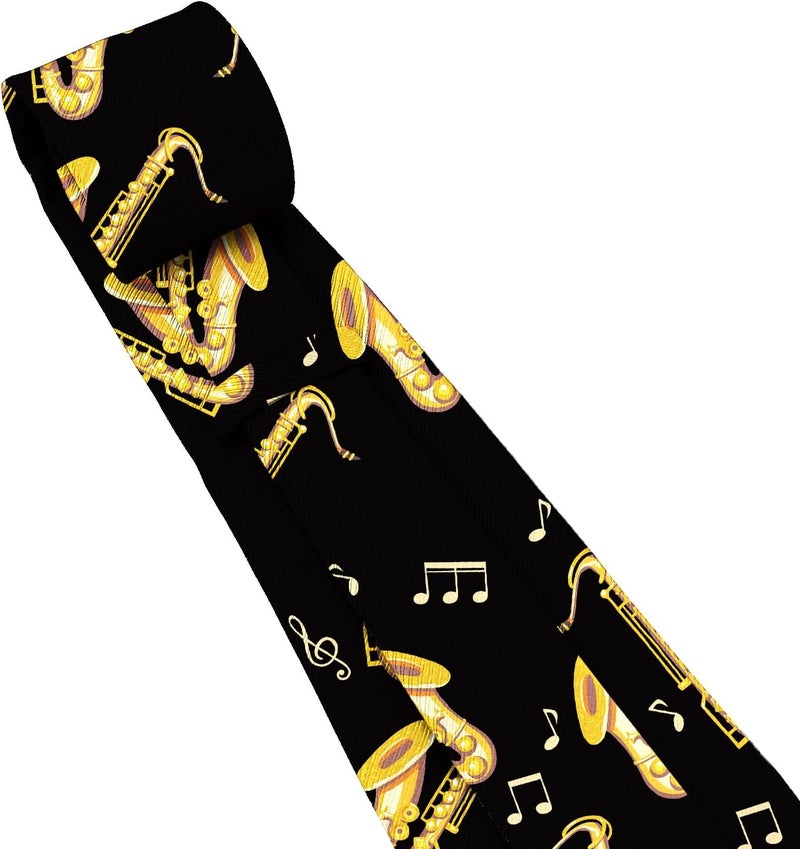Guhothli Men's Funny Necktie Novelty Ties for Mens Daily Wedding Party Business - Image 4